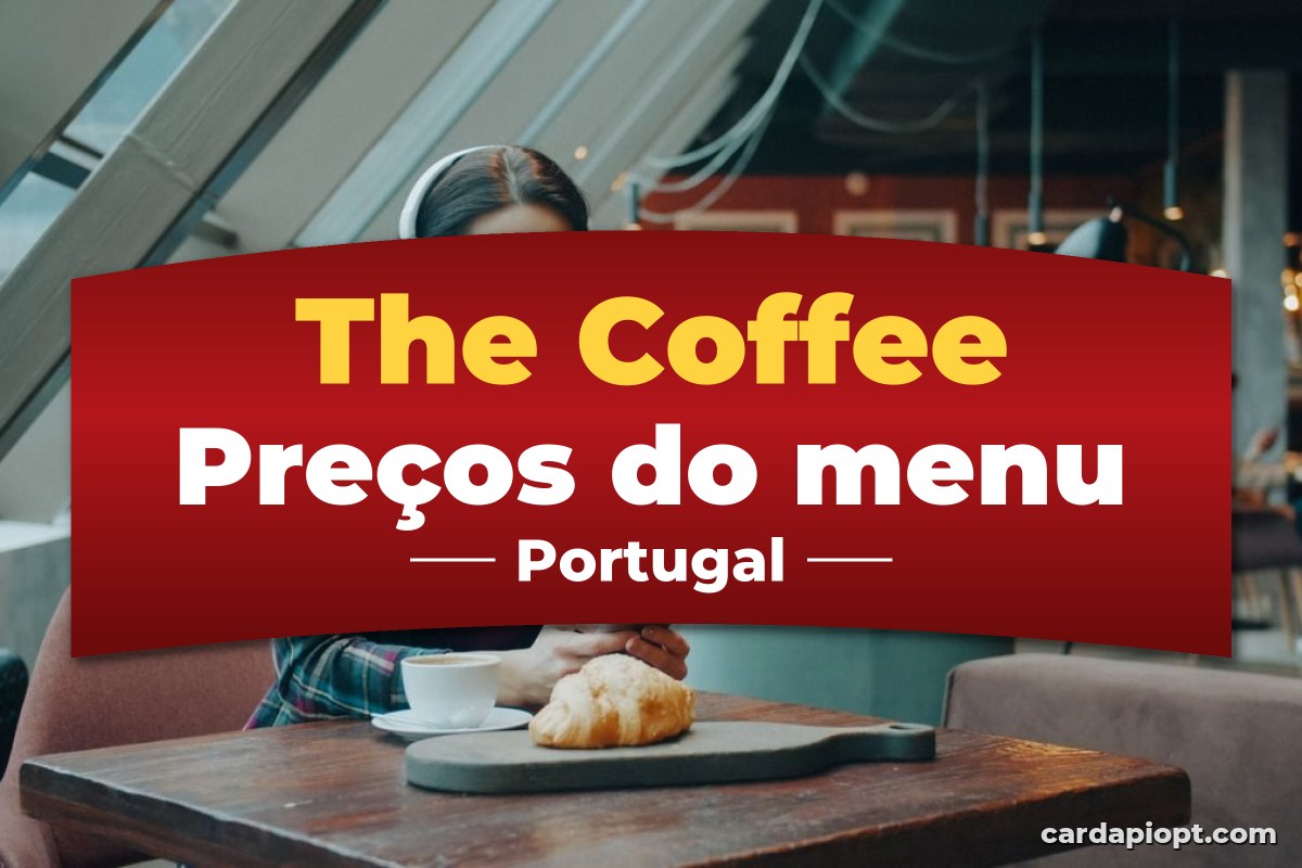 The Coffee cardápio preços 2026